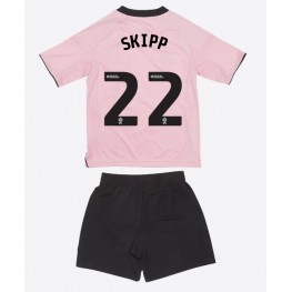 Leicester City Oliver Skipp #22 Derde tenue Kids 2025-26 Korte Mouw (+ Korte broeken)